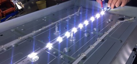 reparar tv led